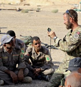 Danske soldater på Al Asad Airbase