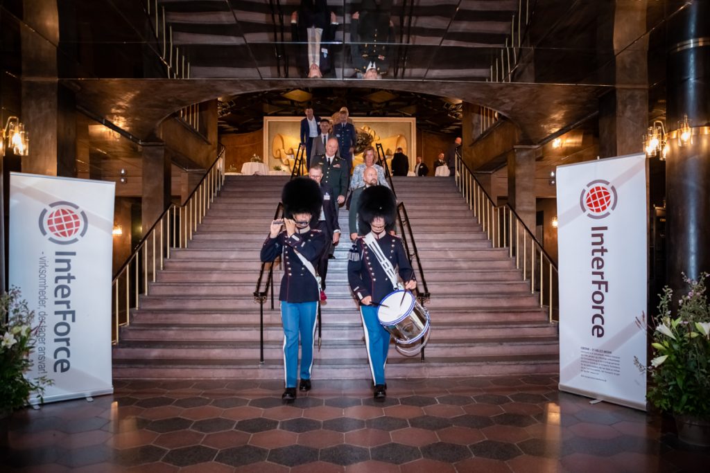 Livgardens Tambourkorps deltog på de to Stærekassemøder.