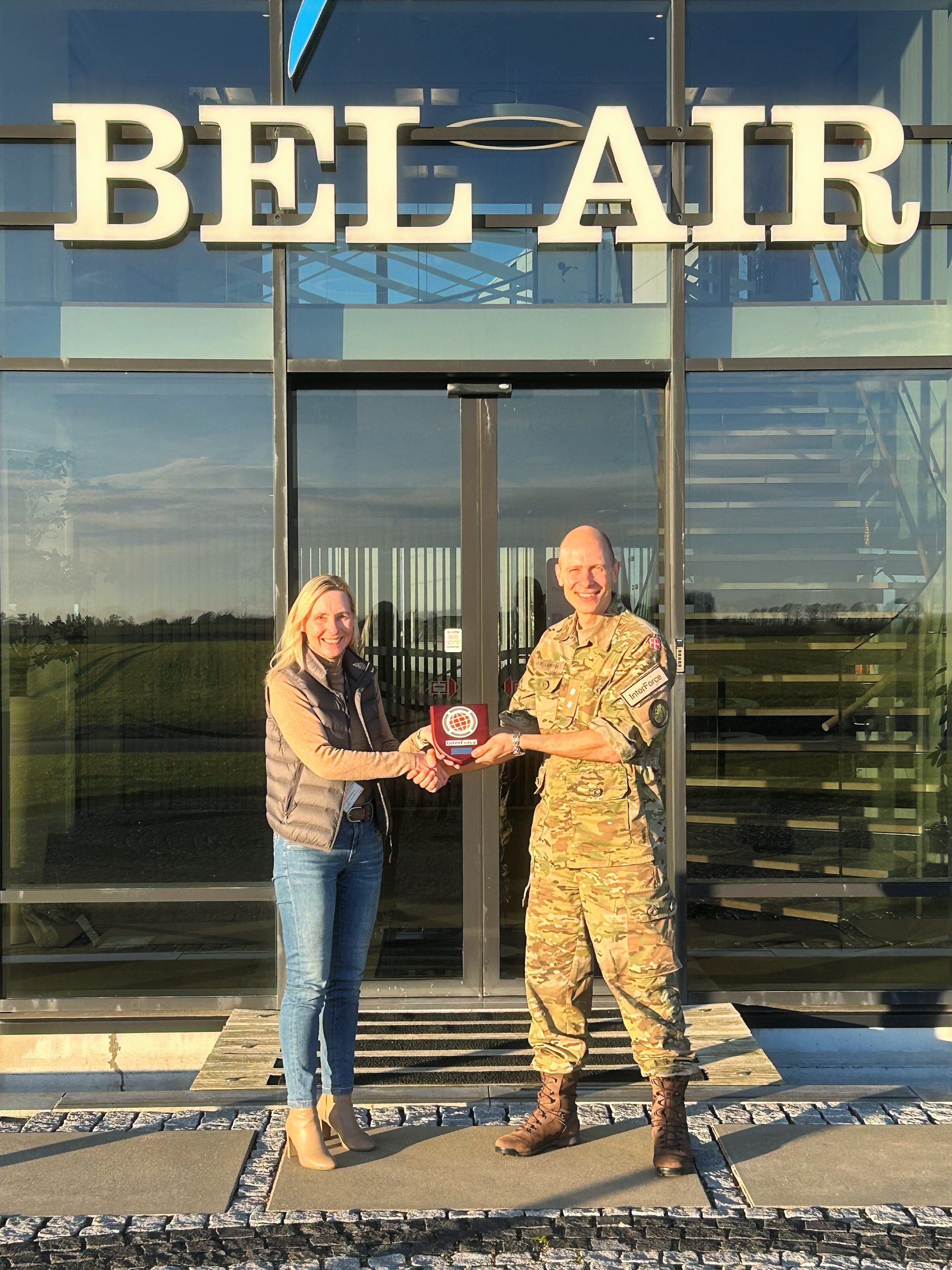 BelAir Aviation A/S støtter op om InterForce - InterForce