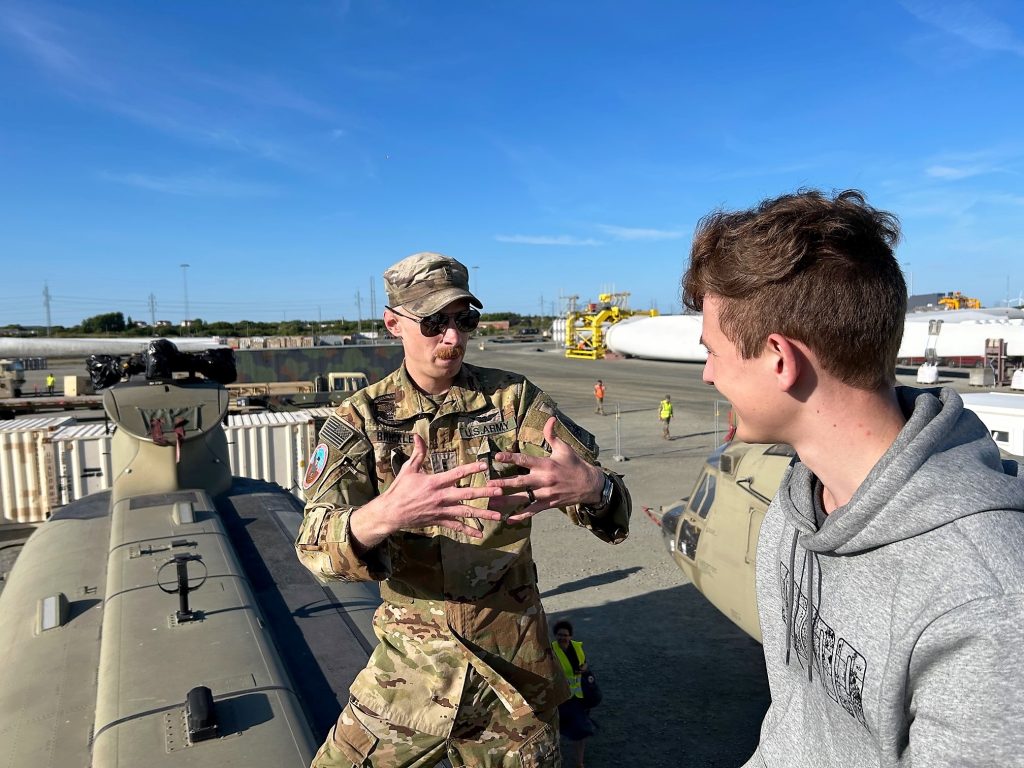 Amerikansk helikopterbrigade i Esbjerg